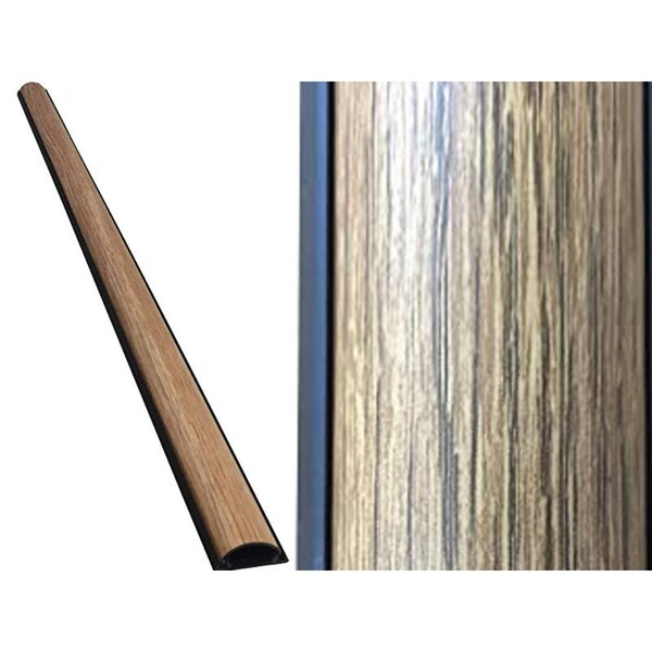 Chordsavers Chordsaver® Plastic Floor Cord Cover 36" Long Light Oak